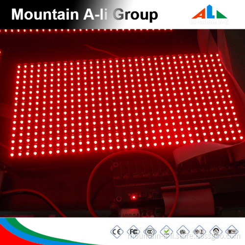 High Brightness Outdoor P10 Red Single Color LED Module
